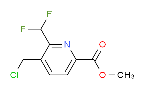 AM137638 | 1805328-46-4 | Methyl 3-(chloromethyl)-2-(difluoromethyl)pyridine-6-carboxylate