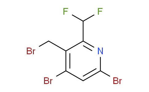 AM137654 | 1805318-24-4 | 3-(Bromomethyl)-4,6-dibromo-2-(difluoromethyl)pyridine