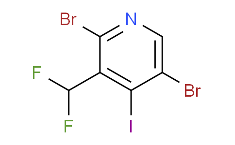 2,5-Dibromo-3-(difluoromethyl)-4-iodopyridine