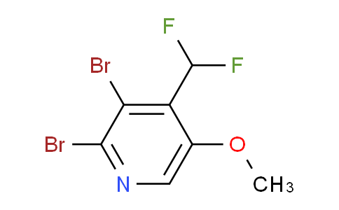 AM137661 | 1805317-85-4 | 2,3-Dibromo-4-(difluoromethyl)-5-methoxypyridine