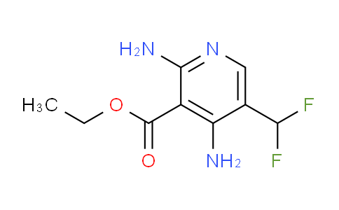 Ethyl 2,4-diamino-5-(difluoromethyl)pyridine-3-carboxylate