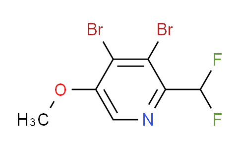AM137676 | 1804714-74-6 | 3,4-Dibromo-2-(difluoromethyl)-5-methoxypyridine