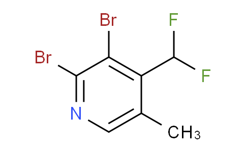 AM137682 | 1806839-66-6 | 2,3-Dibromo-4-(difluoromethyl)-5-methylpyridine