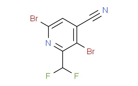 AM137689 | 1805316-19-1 | 4-Cyano-3,6-dibromo-2-(difluoromethyl)pyridine