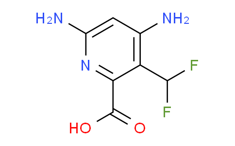 AM137707 | 1804697-11-7 | 4,6-Diamino-3-(difluoromethyl)pyridine-2-carboxylic acid