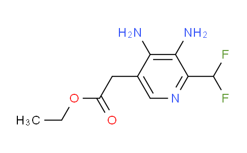 AM137733 | 1806867-22-0 | Ethyl 3,4-diamino-2-(difluoromethyl)pyridine-5-acetate