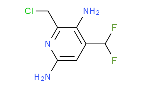 2-(Chloromethyl)-3,6-diamino-4-(difluoromethyl)pyridine