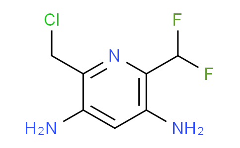 2-(Chloromethyl)-3,5-diamino-6-(difluoromethyl)pyridine