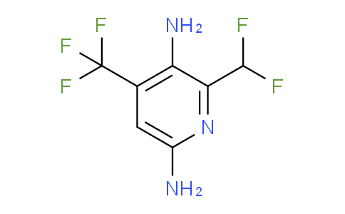 AM137749 | 1805280-24-3 | 3,6-Diamino-2-(difluoromethyl)-4-(trifluoromethyl)pyridine