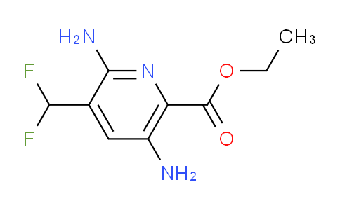 AM137755 | 1806784-20-2 | Ethyl 2,5-diamino-3-(difluoromethyl)pyridine-6-carboxylate
