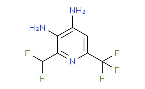 AM137757 | 1804710-57-3 | 3,4-Diamino-2-(difluoromethyl)-6-(trifluoromethyl)pyridine