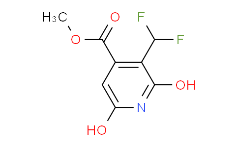AM13776 | 1805006-83-0 | Methyl 3-(difluoromethyl)-2,6-dihydroxypyridine-4-carboxylate