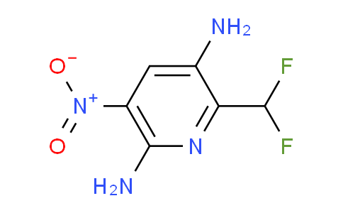 3,6-Diamino-2-(difluoromethyl)-5-nitropyridine