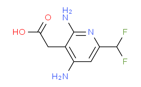 AM137774 | 1805315-88-1 | 2,4-Diamino-6-(difluoromethyl)pyridine-3-acetic acid