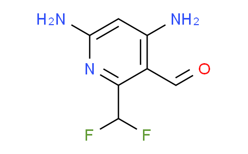 4,6-Diamino-2-(difluoromethyl)pyridine-3-carboxaldehyde