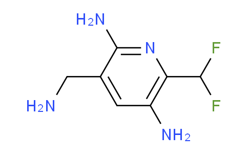 3-(Aminomethyl)-2,5-diamino-6-(difluoromethyl)pyridine