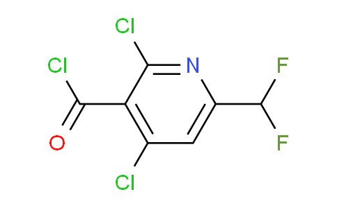 AM137808 | 1805334-99-9 | 2,4-Dichloro-6-(difluoromethyl)pyridine-3-carbonyl chloride