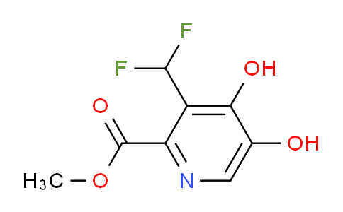 AM13781 | 1804714-50-8 | Methyl 3-(difluoromethyl)-4,5-dihydroxypyridine-2-carboxylate
