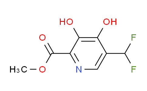 AM13782 | 1804714-47-3 | Methyl 5-(difluoromethyl)-3,4-dihydroxypyridine-2-carboxylate