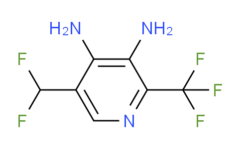 3,4-Diamino-5-(difluoromethyl)-2-(trifluoromethyl)pyridine