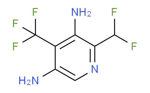 3,5-Diamino-2-(difluoromethyl)-4-(trifluoromethyl)pyridine
