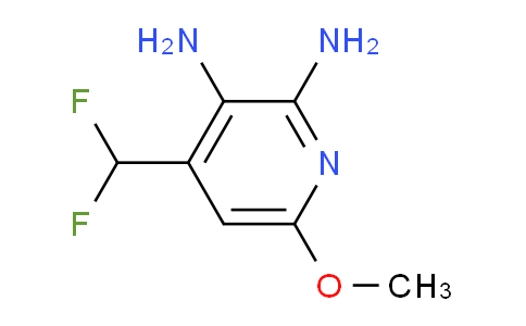 2,3-Diamino-4-(difluoromethyl)-6-methoxypyridine