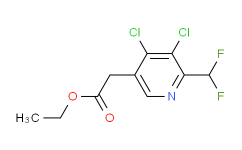 AM137861 | 1806006-43-8 | Ethyl 3,4-dichloro-2-(difluoromethyl)pyridine-5-acetate
