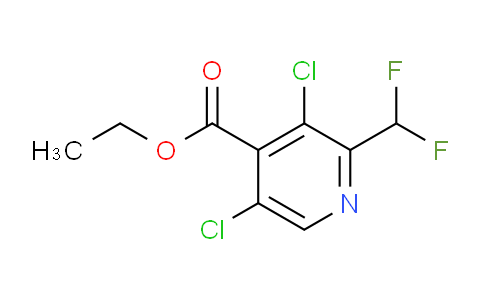 AM137894 | 1806005-00-4 | Ethyl 3,5-dichloro-2-(difluoromethyl)pyridine-4-carboxylate