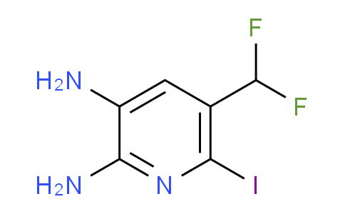 AM137906 | 1804695-17-7 | 2,3-Diamino-5-(difluoromethyl)-6-iodopyridine