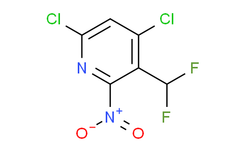 4,6-Dichloro-3-(difluoromethyl)-2-nitropyridine