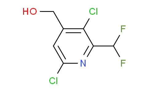 3,6-Dichloro-2-(difluoromethyl)pyridine-4-methanol