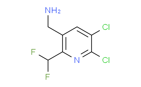 5-(Aminomethyl)-2,3-dichloro-6-(difluoromethyl)pyridine