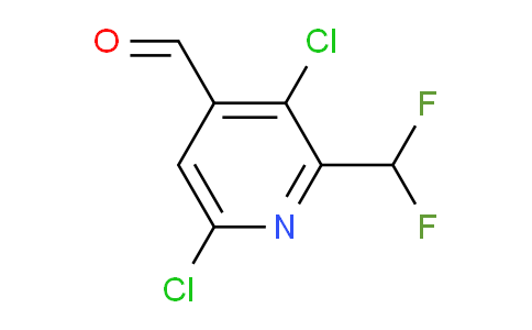 3,6-Dichloro-2-(difluoromethyl)pyridine-4-carboxaldehyde