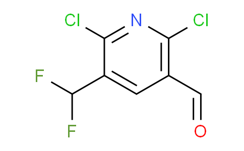 2,6-Dichloro-3-(difluoromethyl)pyridine-5-carboxaldehyde