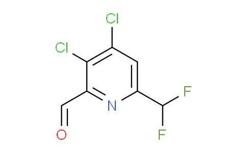 3,4-Dichloro-6-(difluoromethyl)pyridine-2-carboxaldehyde