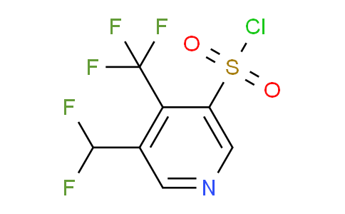 AM137952 | 1805010-24-5 | 3-(Difluoromethyl)-4-(trifluoromethyl)pyridine-5-sulfonyl chloride