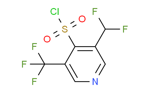 AM137953 | 1804447-04-8 | 3-(Difluoromethyl)-5-(trifluoromethyl)pyridine-4-sulfonyl chloride