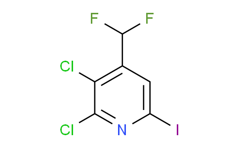 2,3-Dichloro-4-(difluoromethyl)-6-iodopyridine