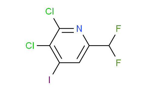 2,3-Dichloro-6-(difluoromethyl)-4-iodopyridine