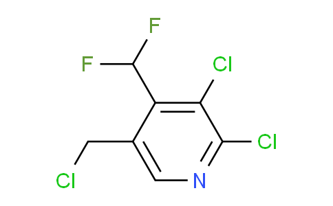 5-(Chloromethyl)-2,3-dichloro-4-(difluoromethyl)pyridine