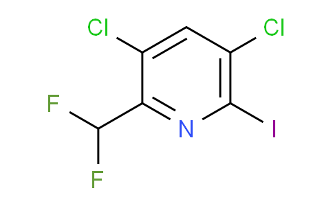 AM137986 | 1806891-49-5 | 3,5-Dichloro-2-(difluoromethyl)-6-iodopyridine