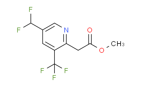 AM137988 | 1805947-99-2 | Methyl 5-(difluoromethyl)-3-(trifluoromethyl)pyridine-2-acetate