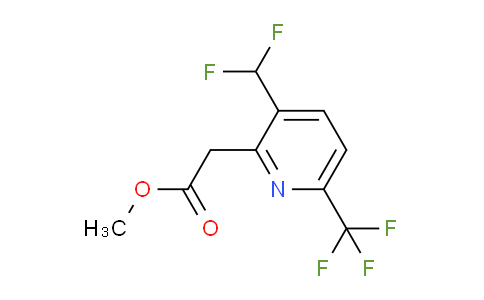 AM137991 | 1804717-58-5 | Methyl 3-(difluoromethyl)-6-(trifluoromethyl)pyridine-2-acetate