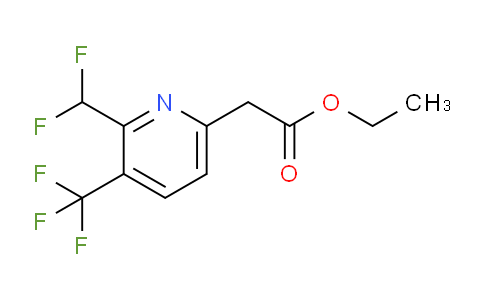 AM137995 | 1806815-57-5 | Ethyl 2-(difluoromethyl)-3-(trifluoromethyl)pyridine-6-acetate