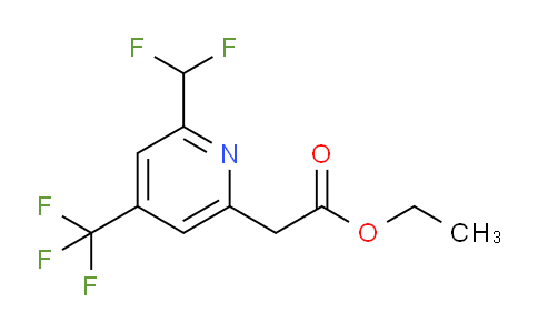 AM137997 | 1805950-90-6 | Ethyl 2-(difluoromethyl)-4-(trifluoromethyl)pyridine-6-acetate