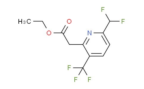 AM137999 | 1806815-59-7 | Ethyl 6-(difluoromethyl)-3-(trifluoromethyl)pyridine-2-acetate