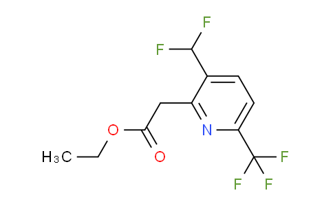 AM138011 | 1805317-98-9 | Ethyl 3-(difluoromethyl)-6-(trifluoromethyl)pyridine-2-acetate