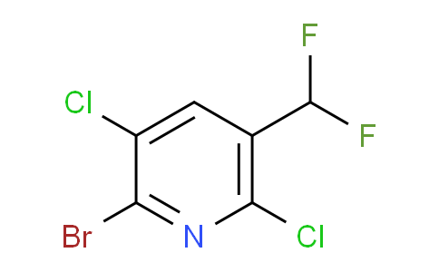 AM138025 | 1804718-33-9 | 2-Bromo-3,6-dichloro-5-(difluoromethyl)pyridine