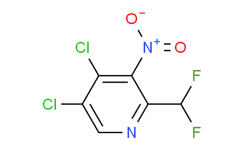 AM138026 | 1804702-38-2 | 4,5-Dichloro-2-(difluoromethyl)-3-nitropyridine