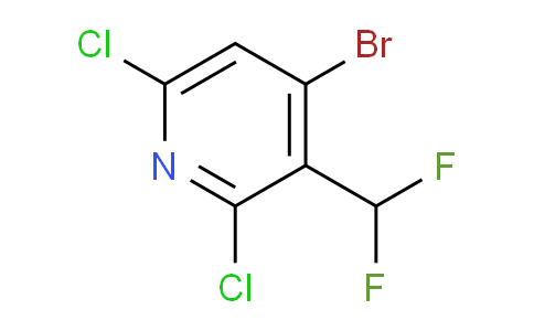AM138027 | 1805997-38-9 | 4-Bromo-2,6-dichloro-3-(difluoromethyl)pyridine